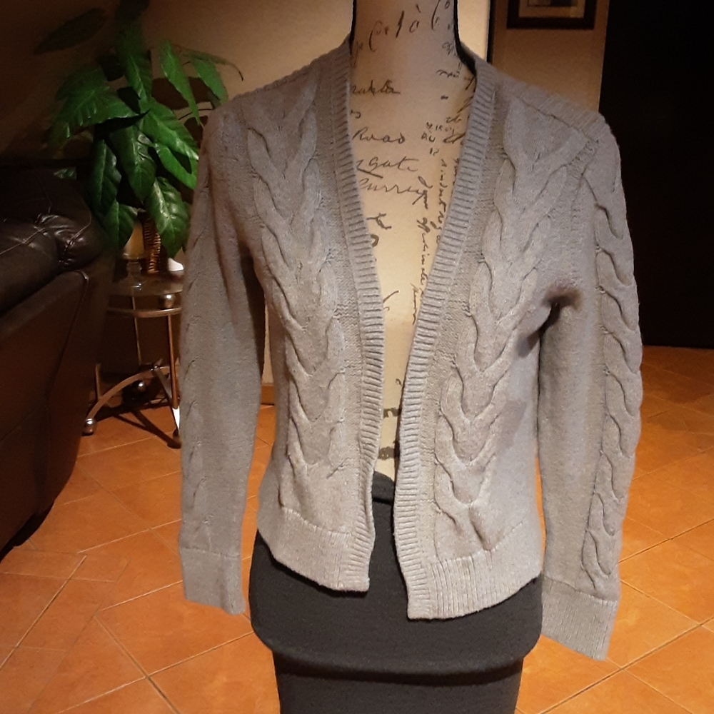 HALOGEN Gray SWEATER - Picture 3 of 5